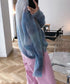 Pastel Gradation Knit